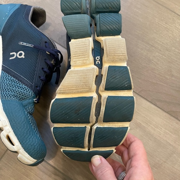 On Cloud running blue 7.5 great used condition - Picture 5 of 8